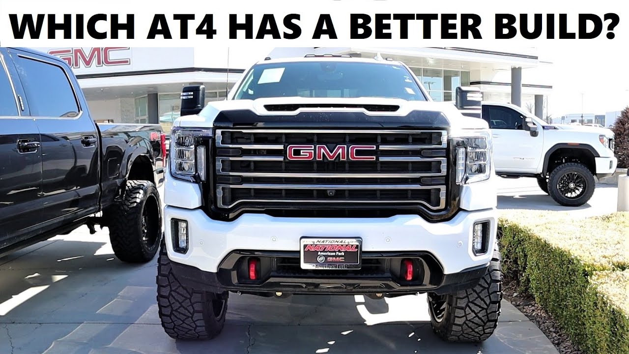 Custom Lifted GMC Sierra 3500 AT4: Which Of These AT4s Is The Better Buy?