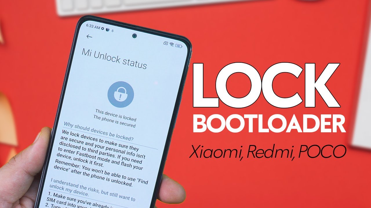 How To Lock Bootloader on Xiaomi, Redmi &  POCO Phones in 2023