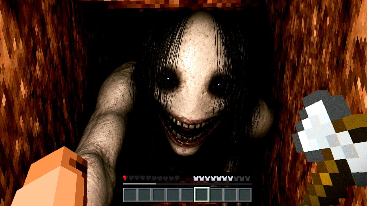 It followed me down here...