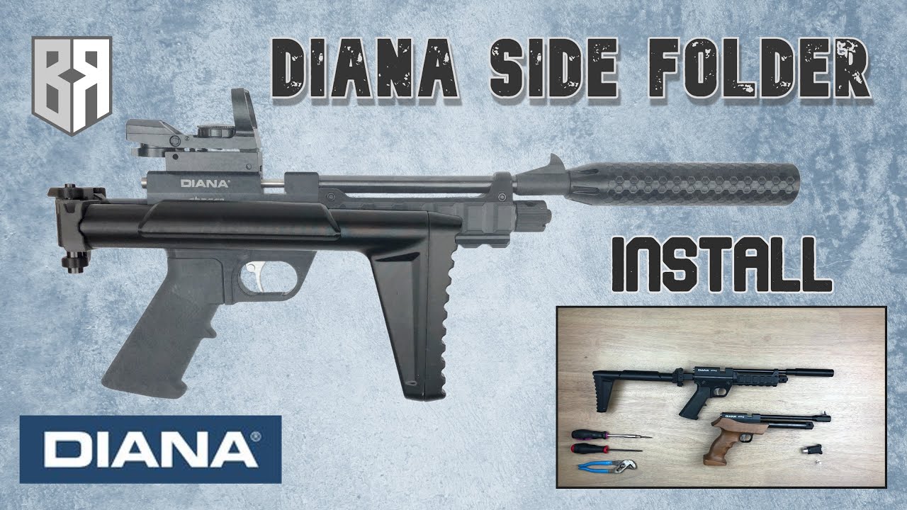Установка боковой папки Diana