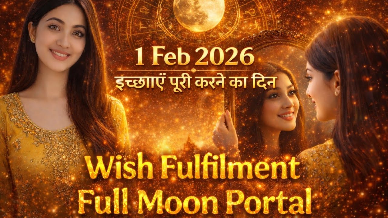 Wish poori hogi aaj! 1 Feb 2026 Full moon 3 Magical Rituals Channelled !