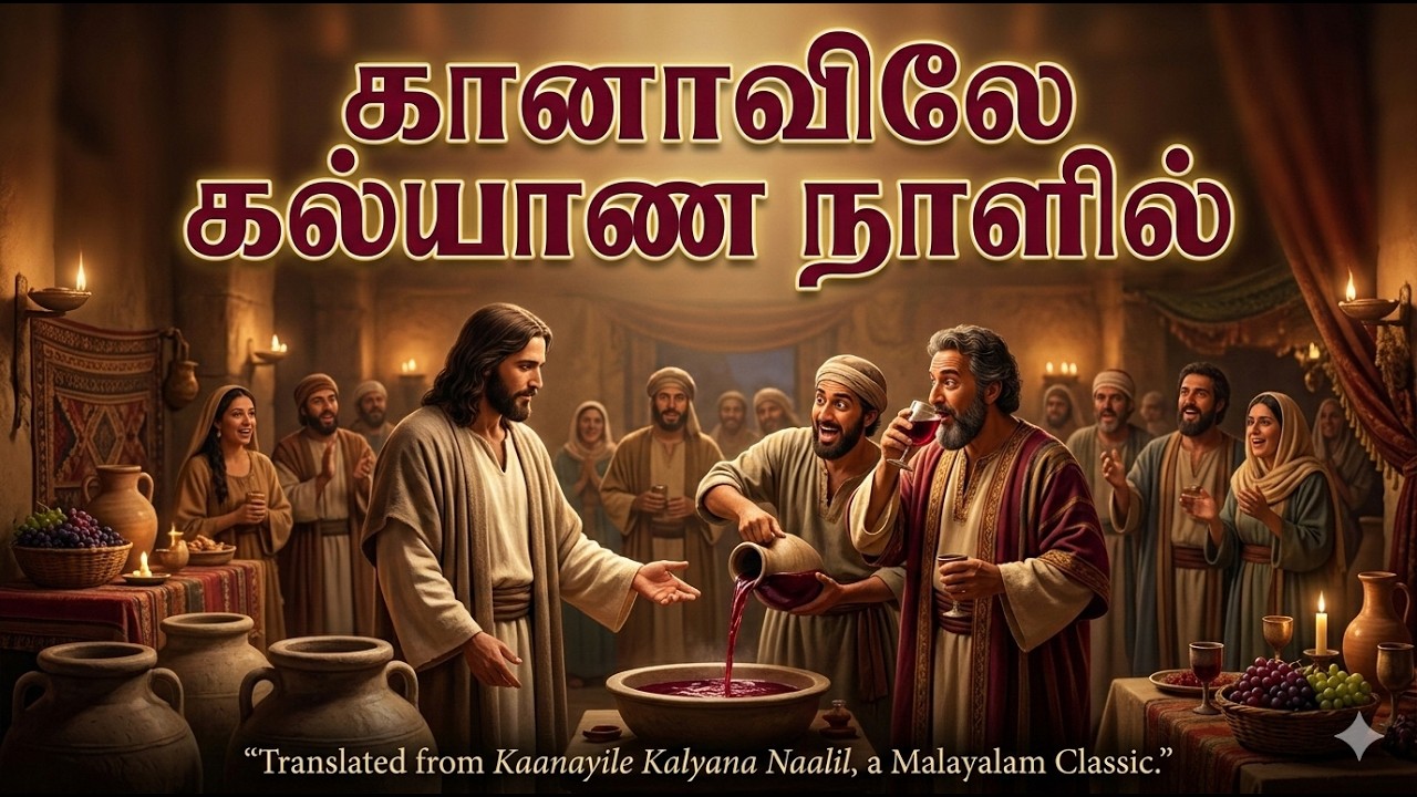 கானாவிலே கல்யாண நாளில் | From Malayalam Classic “കാനായിലെ കല്യാണ നാളില്‍” | Wedding at Cana Song