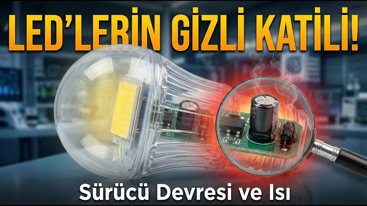 Evde Kullandığınız LED Ampuller Neden Bozuluyor?