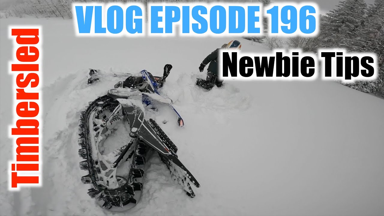 TS VLOG 196 - Newbie Snow biking Riding Tips
