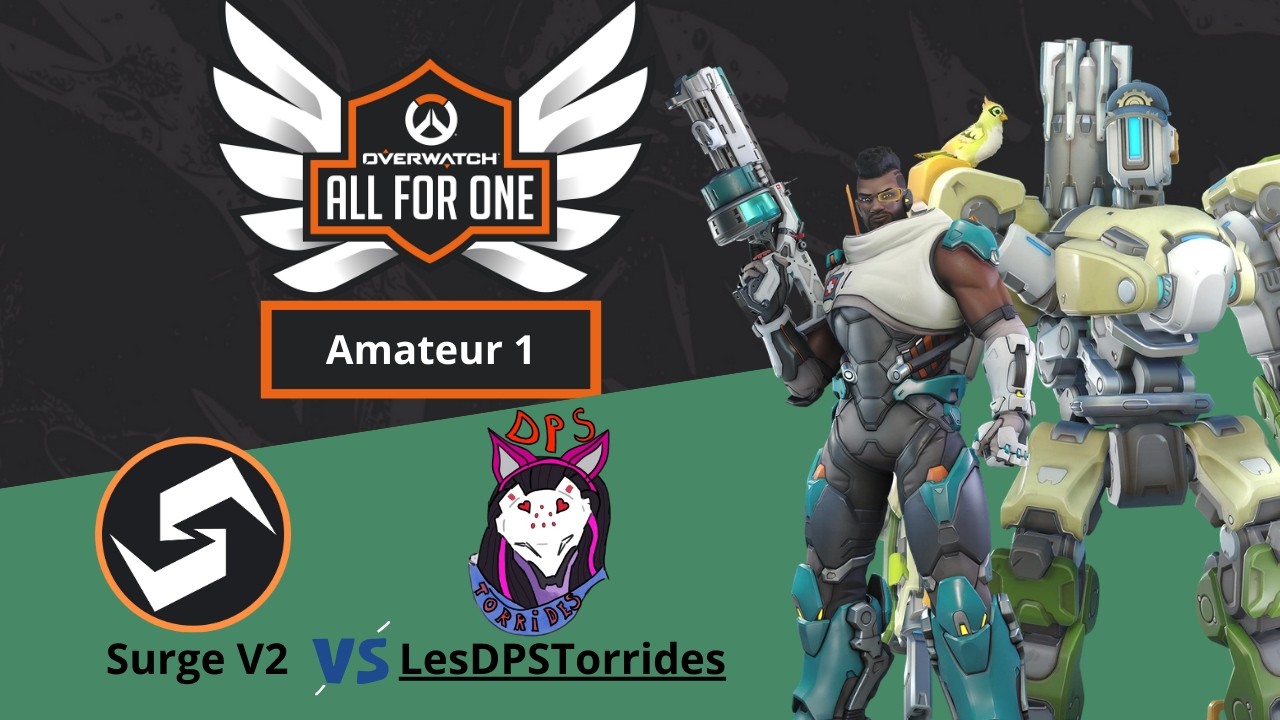 SURGE V2 VS DPS TORRIDES Amateur 1 Overwatch All For One