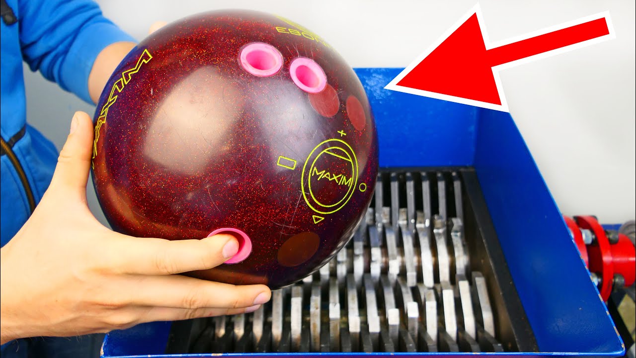 Fast Shredder VS Bowling Ball VS Hydraulic Press