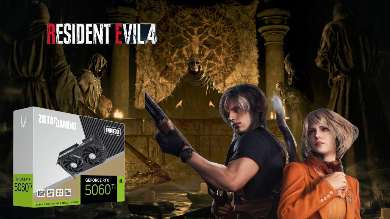 Resident Evil 4 Remake en Ryzen 5 8600G + RTX 5060 TI 16GB / Gráficos Ultra