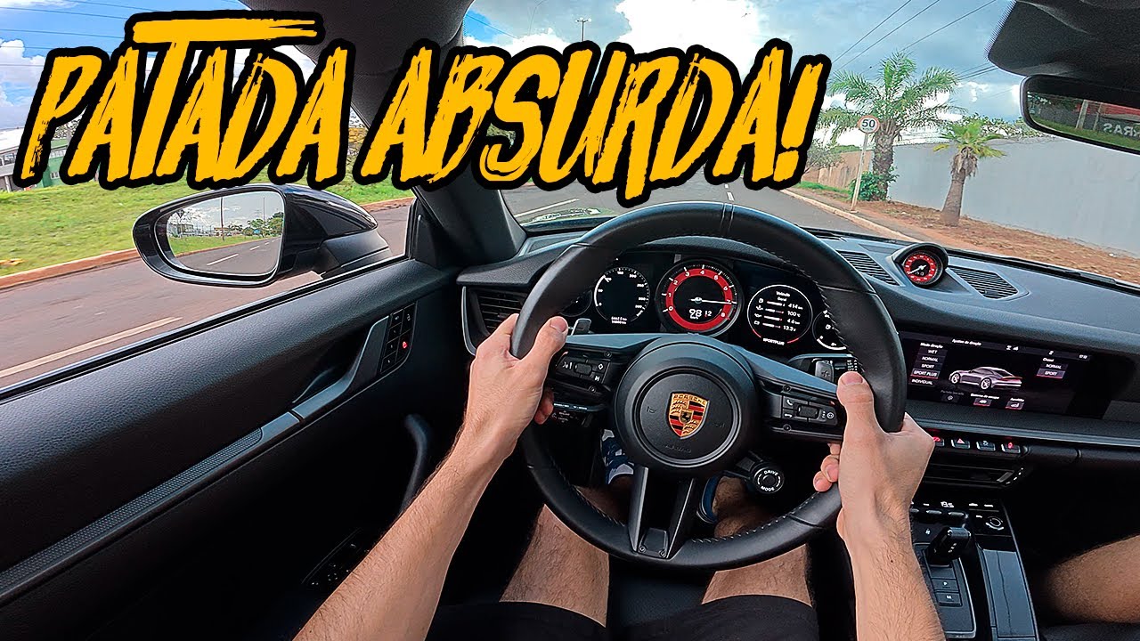 ACELEREI TUDO NA PORSCHE 911 CARRERA!!!💨💨