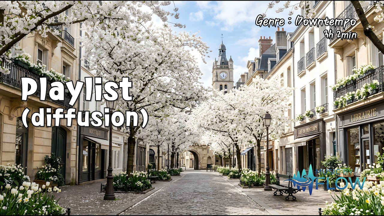 [Playlist] 어머 벌써 봄인가봐? 공부할때 틀어 놓기 좋은 잔잔한 다운템포 그루브 | 무제한 재생, 광고없음 - 혼자, 매장음악, 카페, 바, 술집