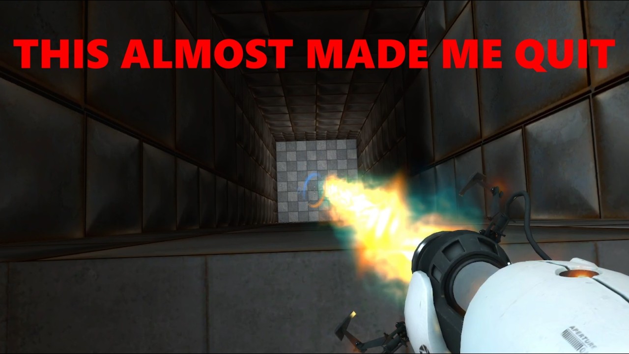This Map Almost Made Me Quit - Portal 1 Advanced