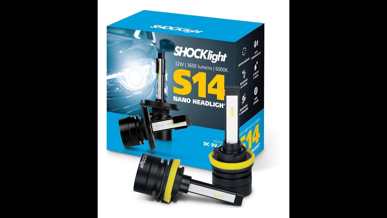 como trocar lampada kwid 2023 / 2024 - LED shocklight s14