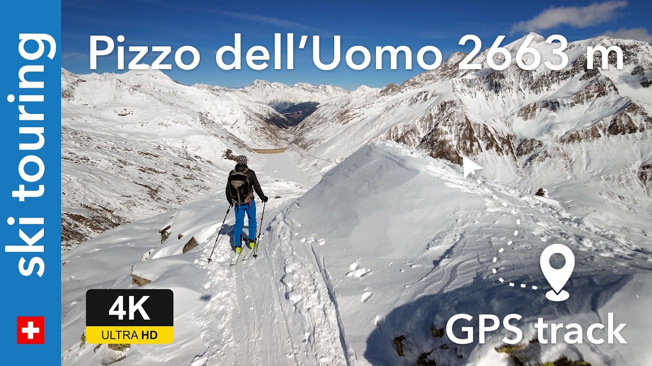Pizzo dell’Uomo – Ski Mountaineering from Lucomagno Pass (Switzerland)