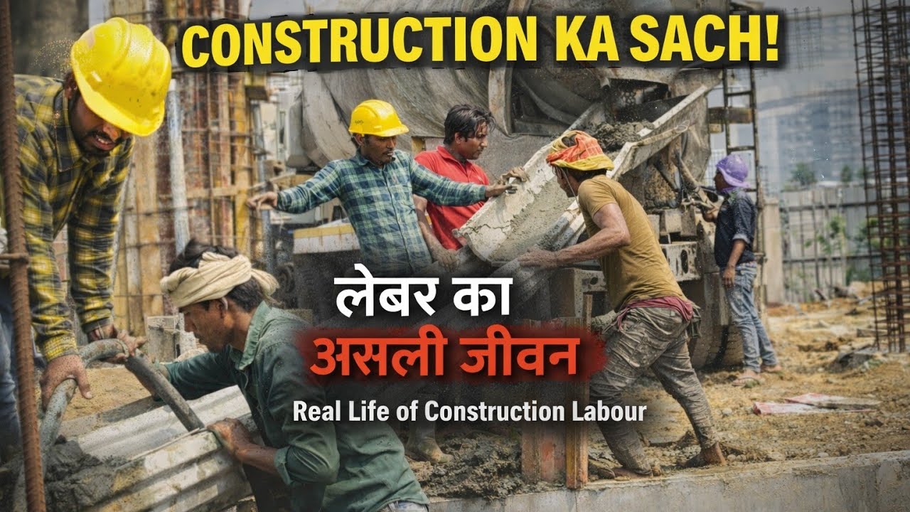Construction Site 🏢👷👷👷 Par Beam Costing Live | Civil Work Vlog #construction #civilengineering 