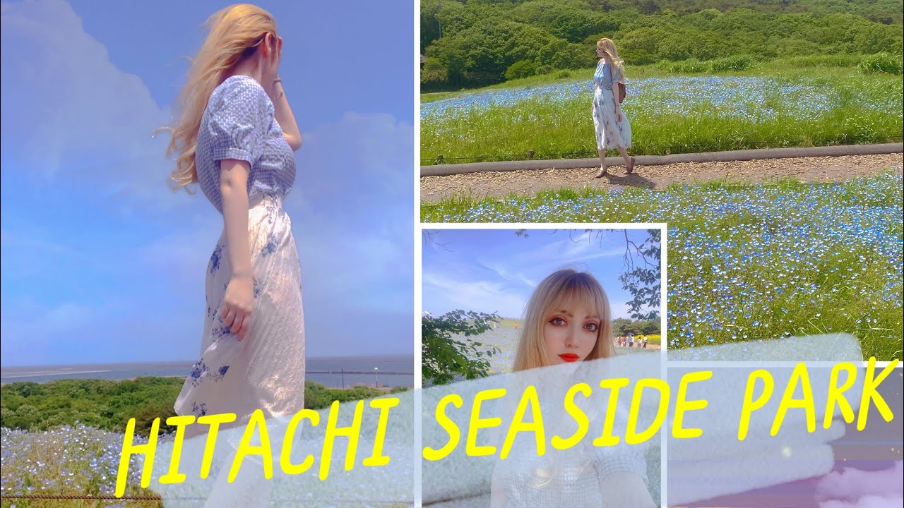 A day trip in Hitachi Seaside Park ! 海浜公園！