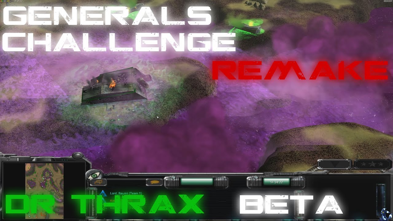 Generals Challenge REMAKE Thrax - ZH Contra 009 Patch 2 | Error gefixt!? Baum kassiert trotzdem😅