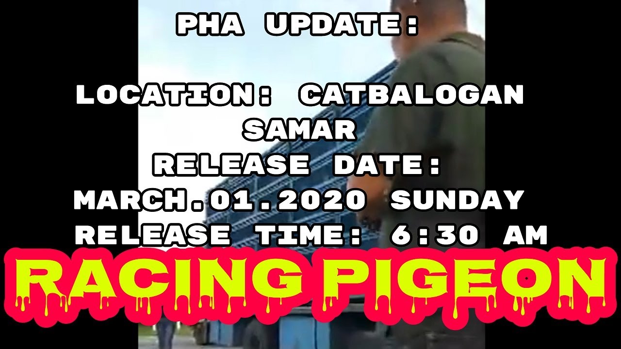 PHA UPDATE:LOCATION: CATBALOGAN SAMARRELEASE DATE: MARCH.01.2020 SUNDAYRELEASE TIME: 6:30 AM