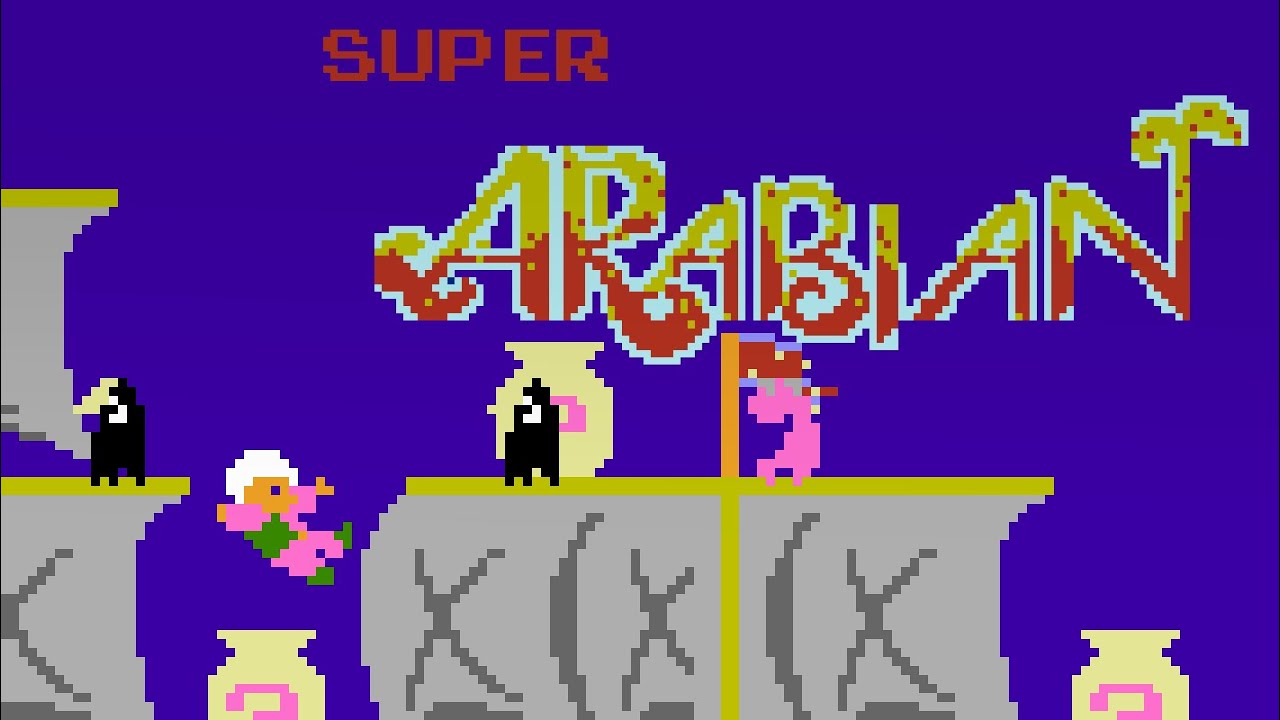 [FAMICOM 60fps] Super Arabian longplay