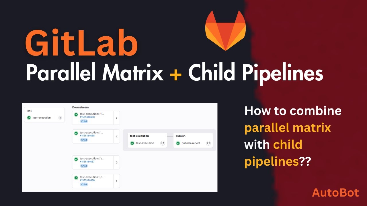 GitLab -  How to combine Parallel Matrix & Child Pipelines for Complex Workflows? | Mastering GitLab