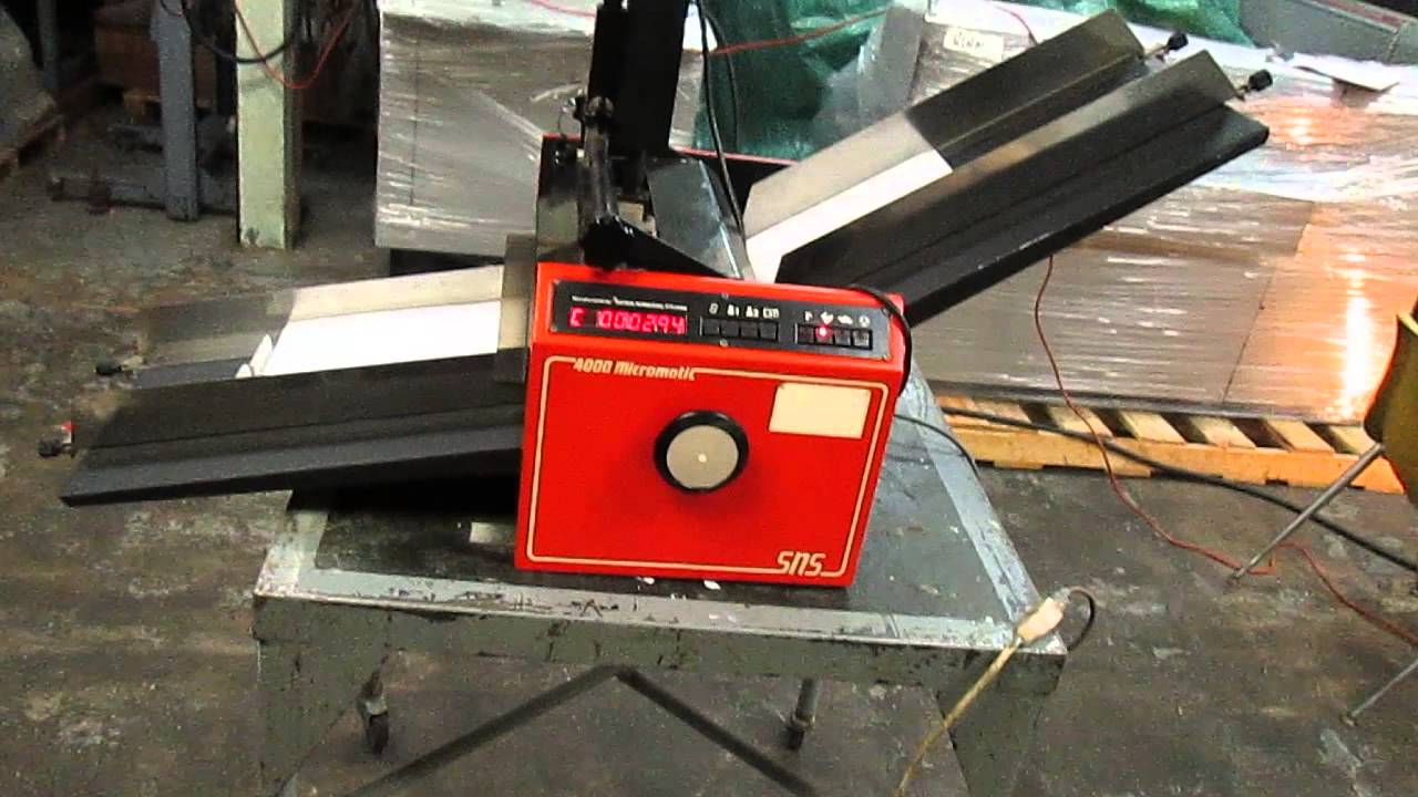 MICROMATIC 4000 NUMBERING MACHINE, MODEL SNS 4000, SN# EH  092