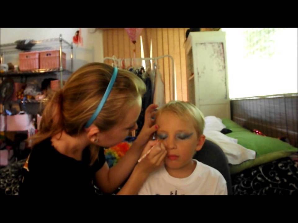 I DO MY BROTHER'S MAKEUP!!!