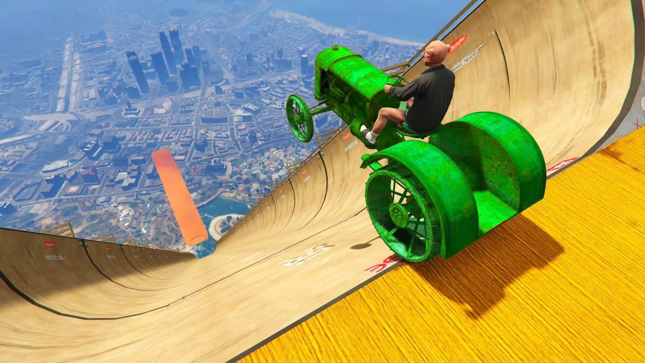 MEGA RAMPA FACE TO FACE SKATEPARK !!! 🐷GARE🐷 GTA 5 ONLINE
