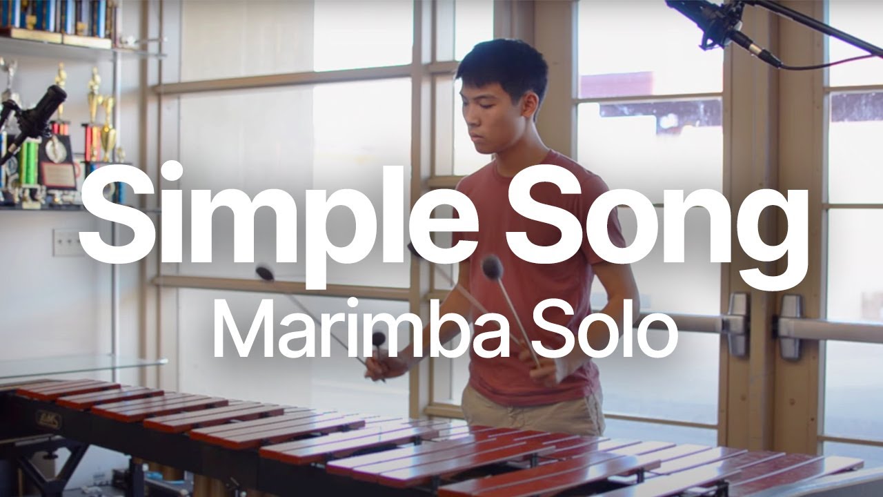 Simple Song - Marimba Solo By Arnor Chu (4.3 Octave)