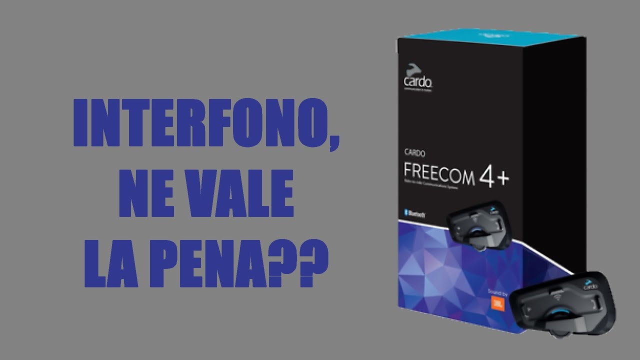 Recensione e Montaggio Cardo Freecom 4Plus