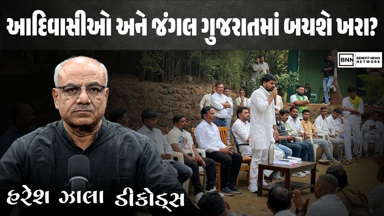 આદિવાસીઓ અને જંગલ ગુજરાતમાં બચશે ખરા? | Benefit News 24 | Haresh Jhala D’codes