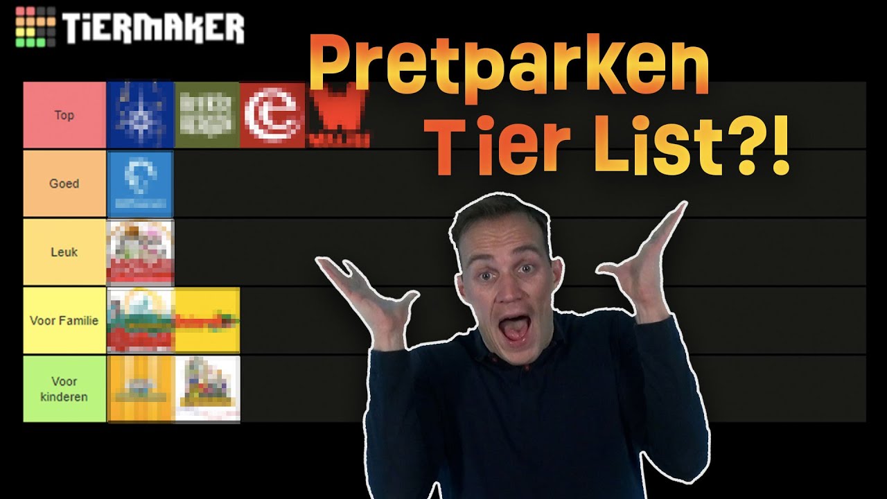 Tierlist pretparken in Nederland! | Top 10 |