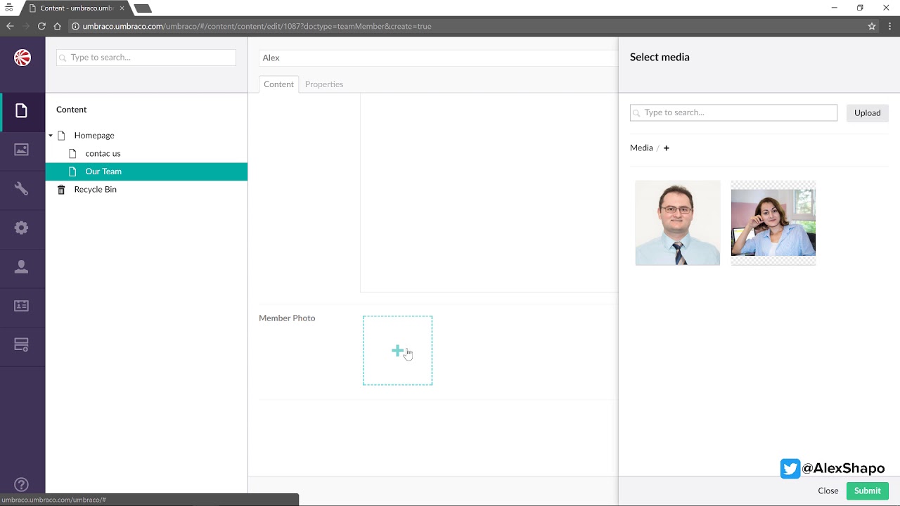 Creating multiple pages of the same document type in Umbraco (Umbraco Tutorial Episode 7)