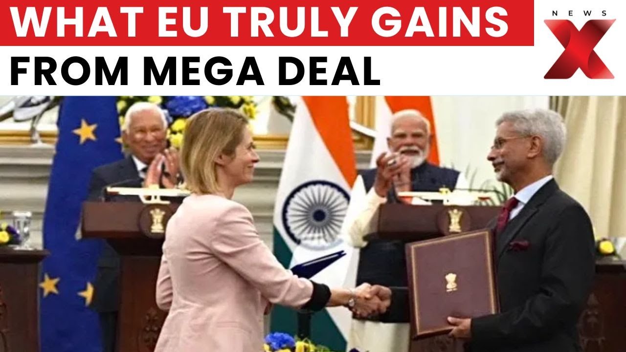 EU–India Seal New Security & Defence Pact as Kaja Kallas Hails ‘Stronger Shared Security’ | NewsX