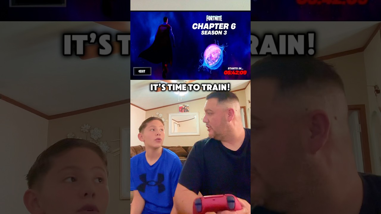 Father & Son Training for Fortnite chapter 6 season 3 