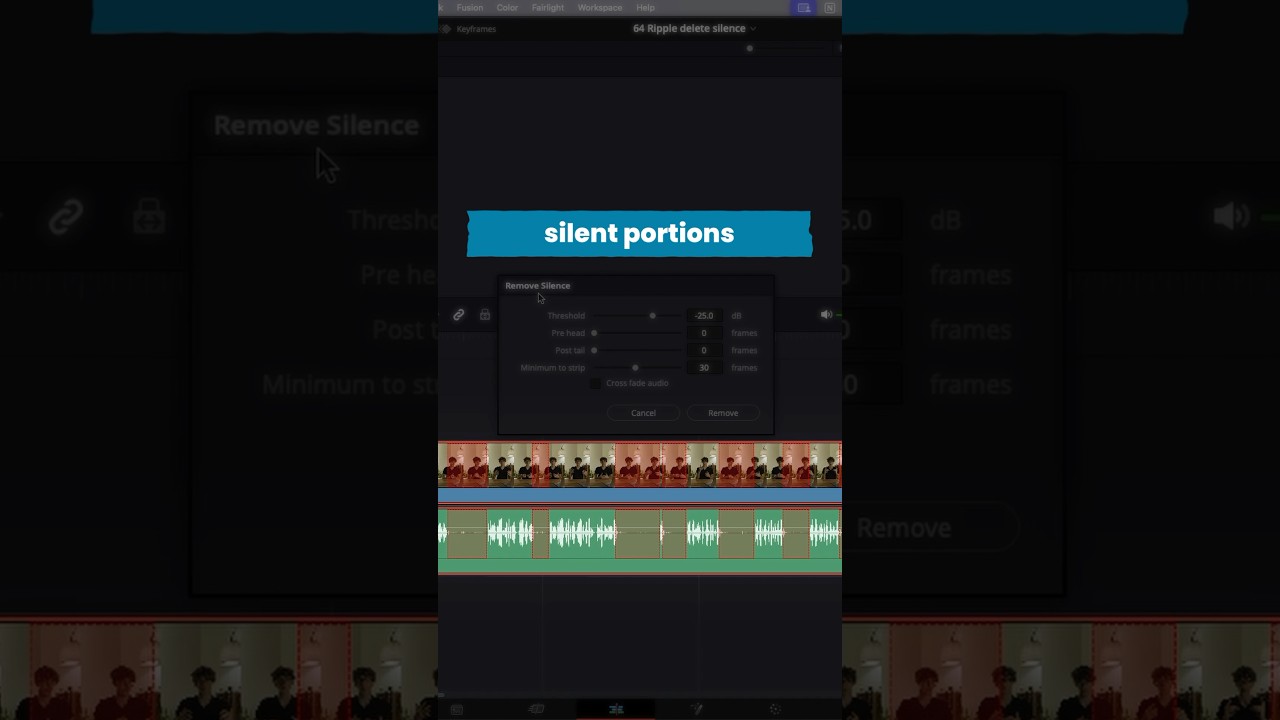 Auto-cut your clips in DaVinci Resolve!