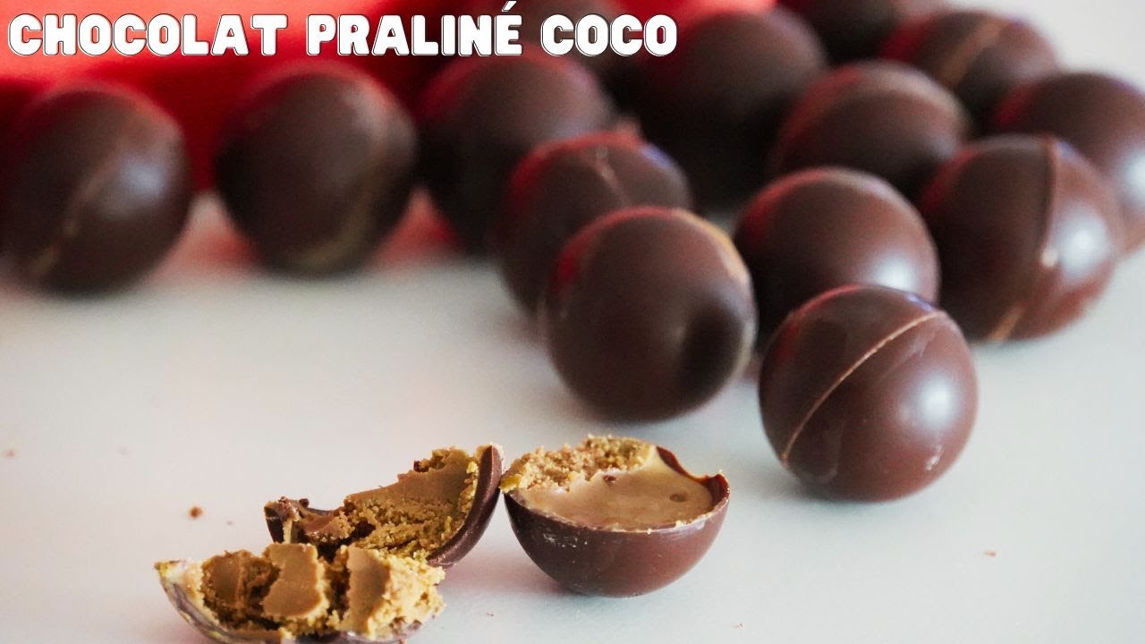Chocolats Fourrés Praliné Coco – La Recette Maison Ultra Gourmande !
