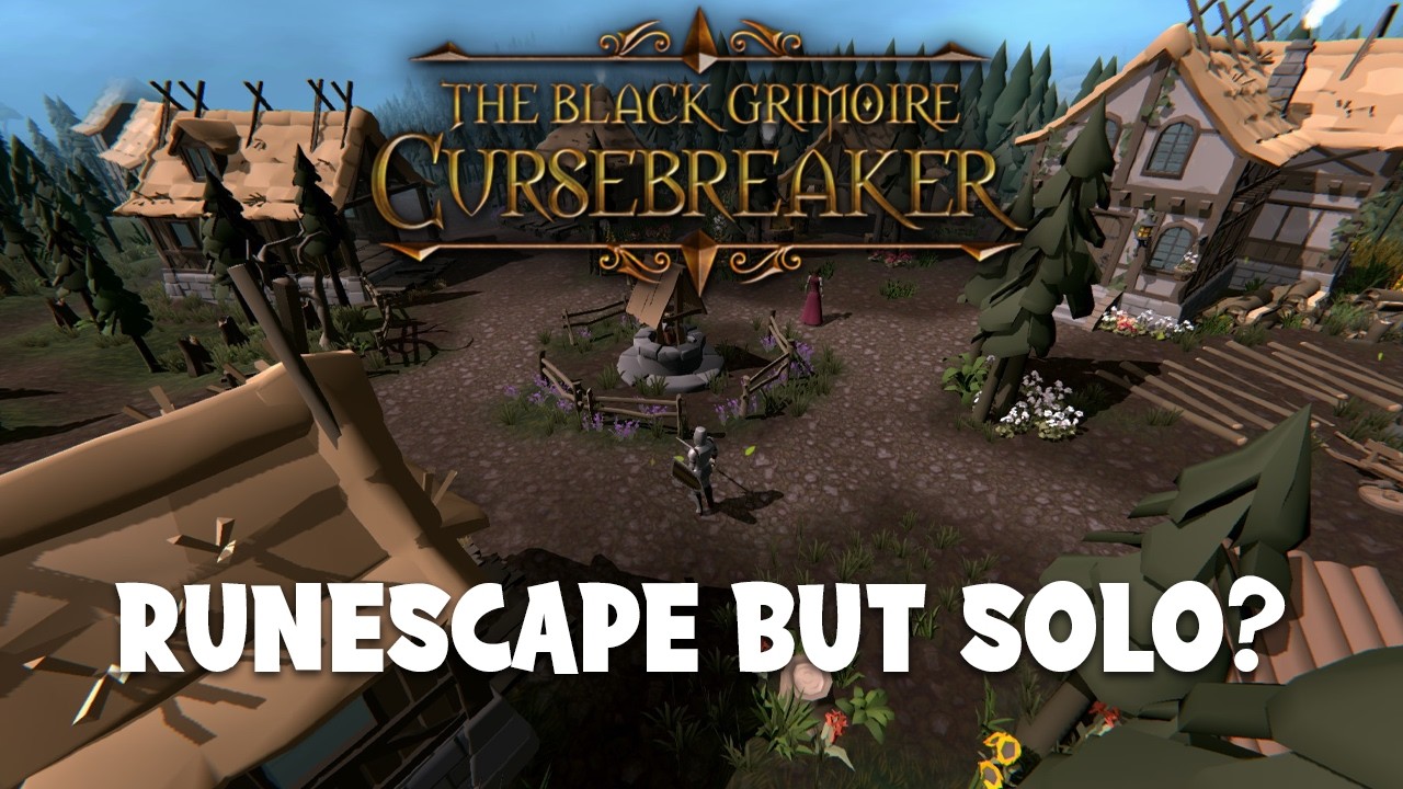 Если вы любите OSRS, вам обязательно нужно сыграть в эту игру (The Black Grimoire: Cursebreaker).