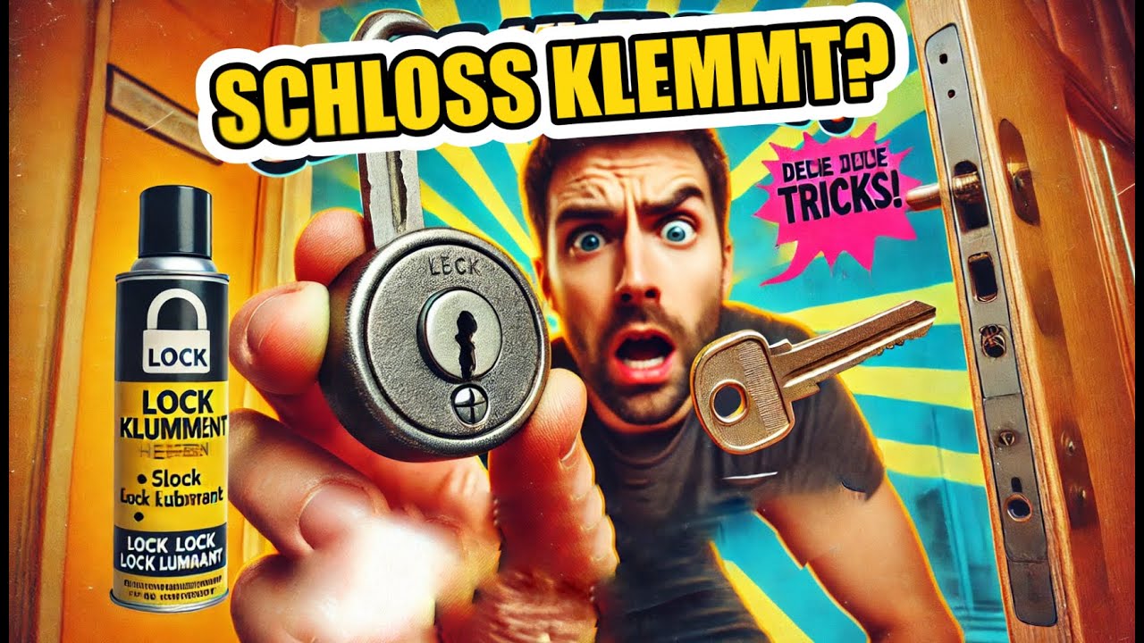 T&uuml;rschloss klemmt? 4 einfache Tricks, um es schnell zu reparieren!