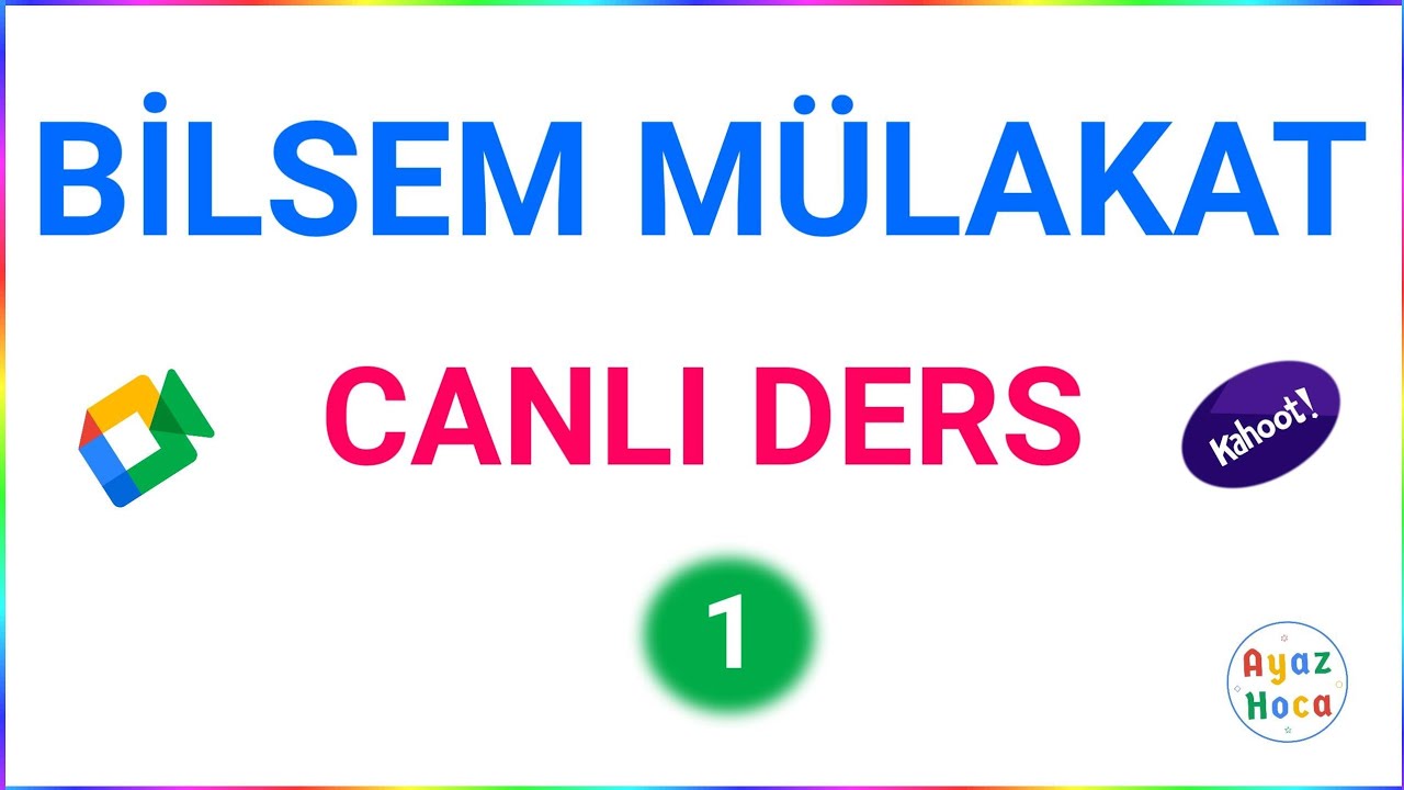 Bilsem Mülakat | Genel Yetenek | Canlı Ders 1