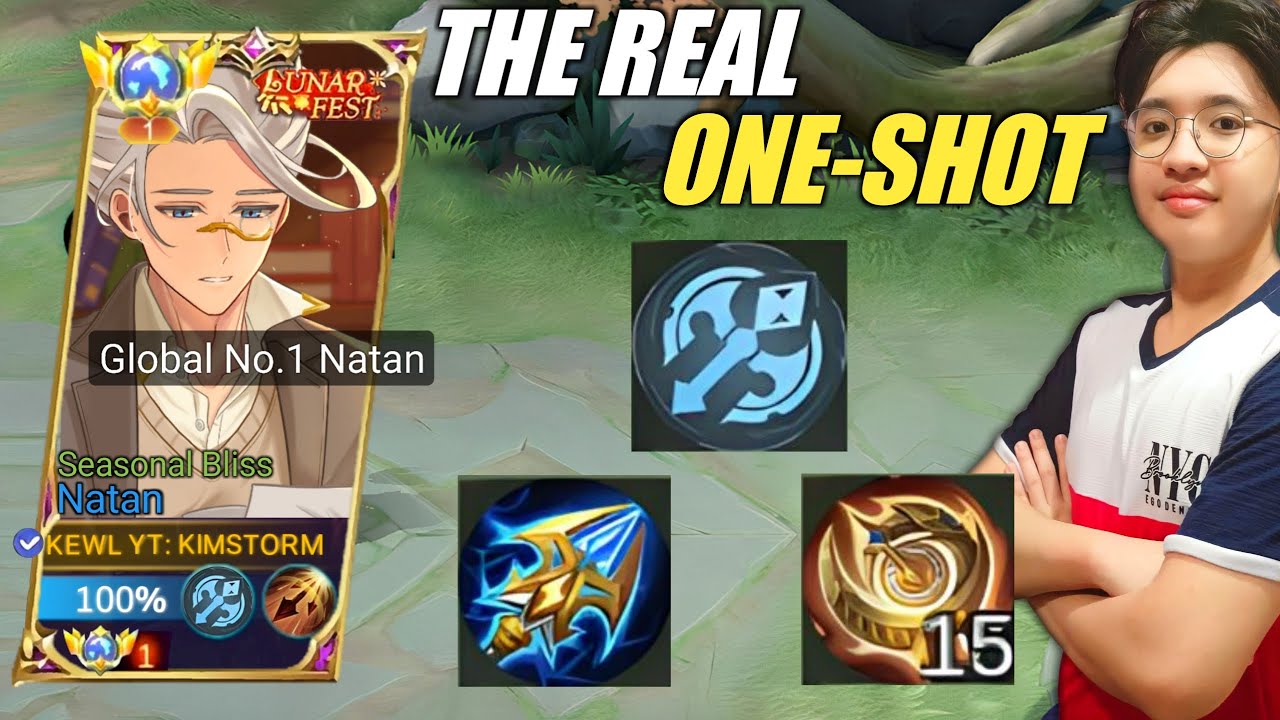 NATAN ONE SHOT BUILD IS HERE❗TOP 2 RANKING BUILD BEFORE🔥