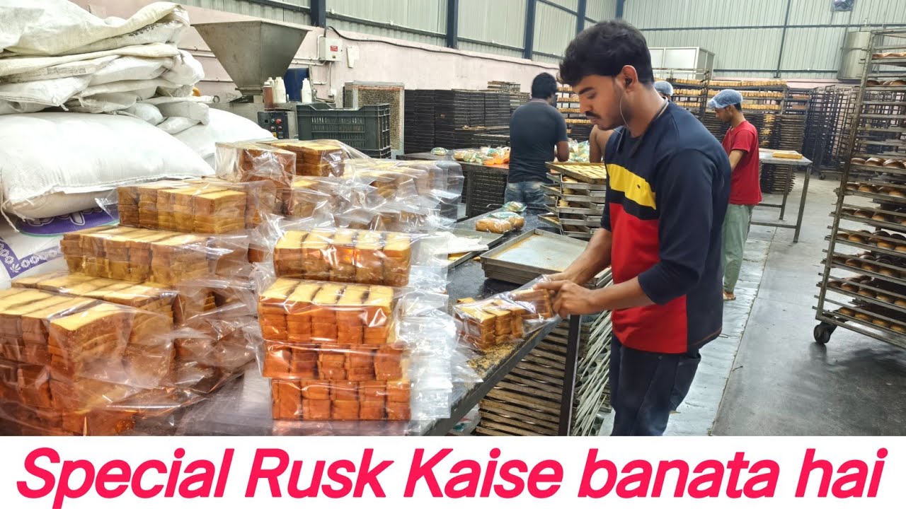 How To Make Special Rusk In Bakery|mein Rusk Kaise Banata Hai|Bakery My Love