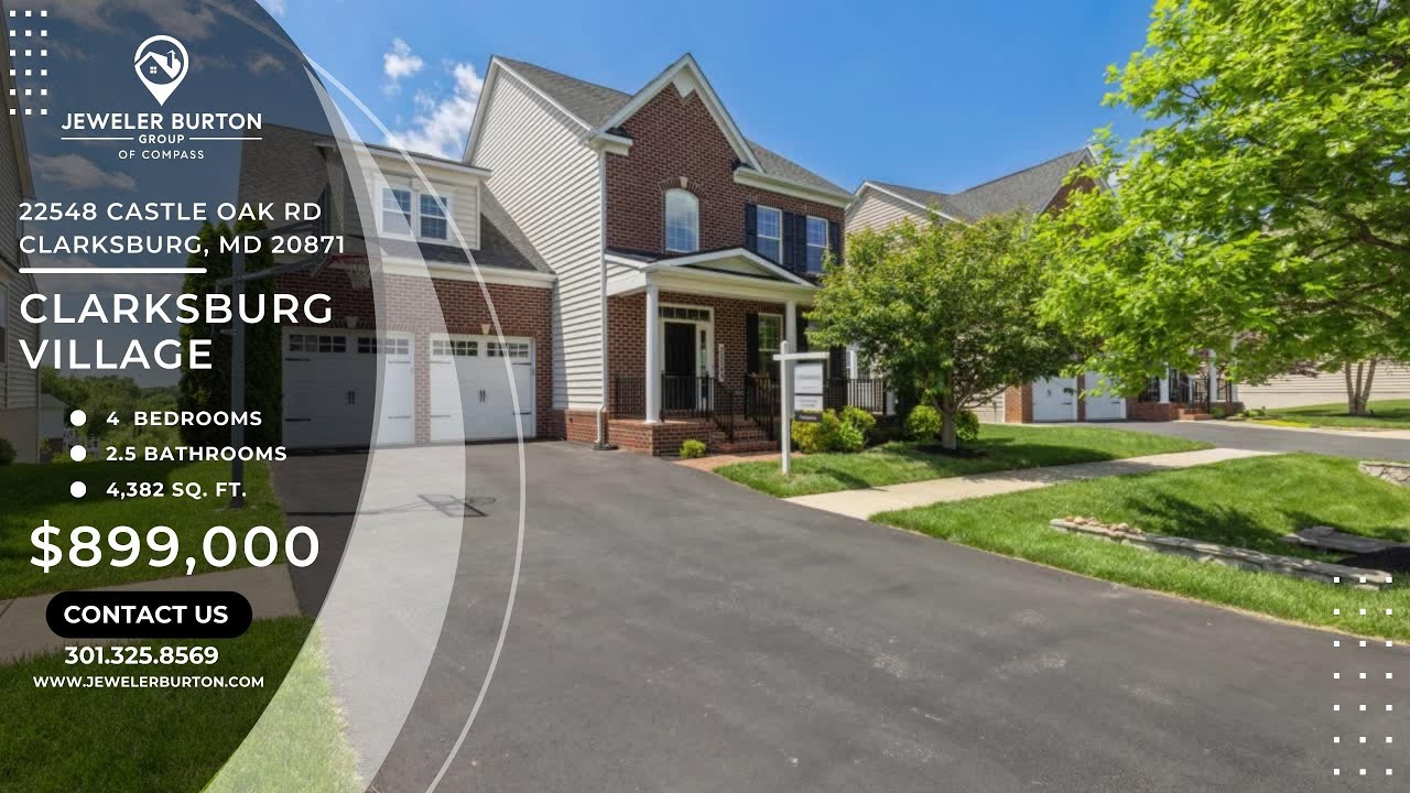 22548 Castle Oak Road Clarksburg, MD 20871 