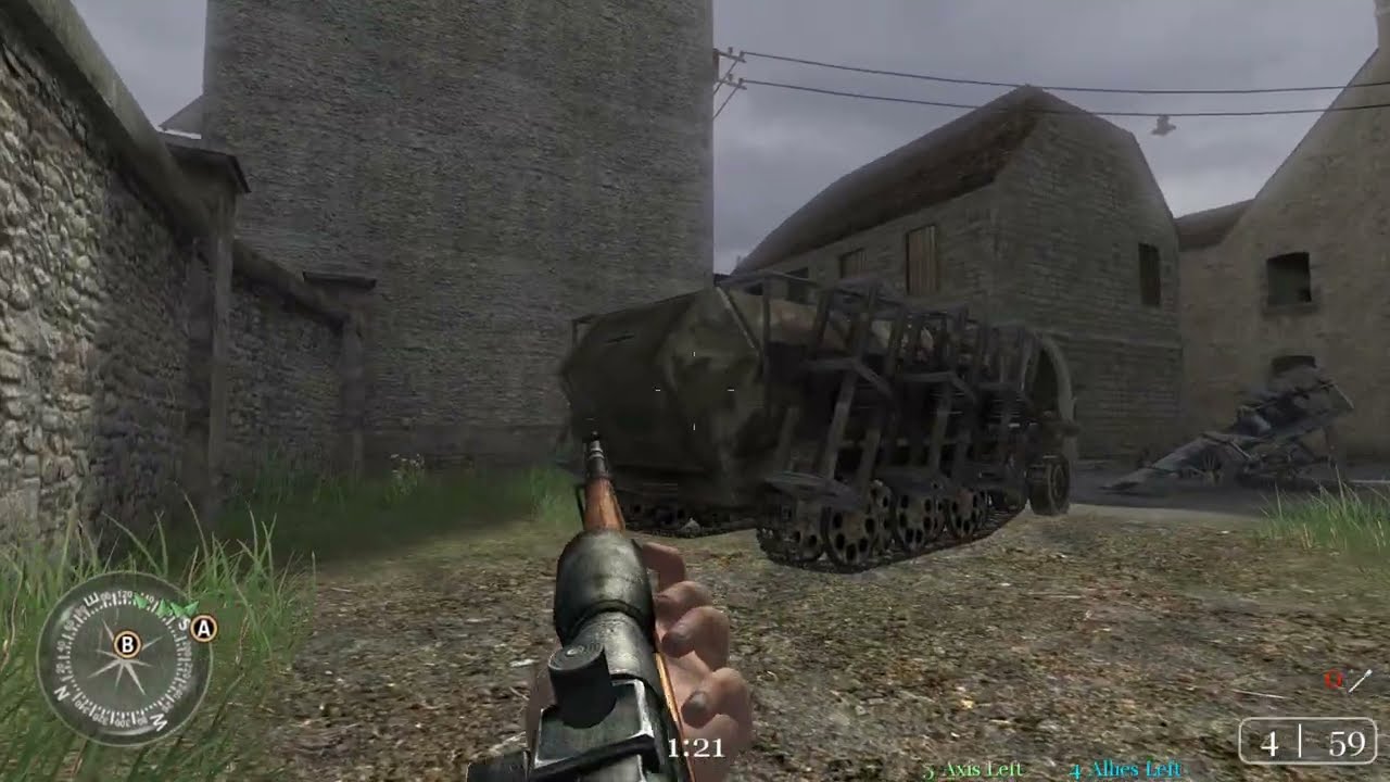 POV: MAKKU vs. Last Line Soldiers - BOOMERS Play LAN 2022 - mp_carentan