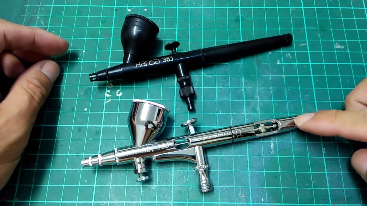 Harder & Steenbeck 381 black ver AB 德国汉莎381黑色版喷笔