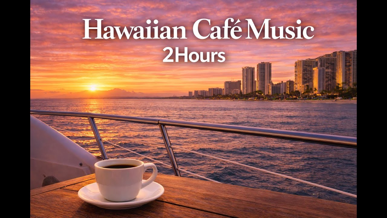 2 Hours of Hawaiian Calm Café Music for Study, Work, and Deep Focus – Vol.23