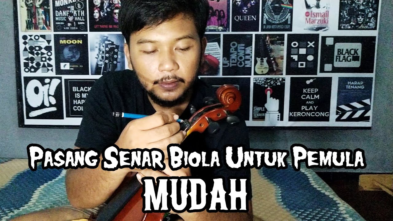 Cara Pasang Senar Biola Untuk Pemula