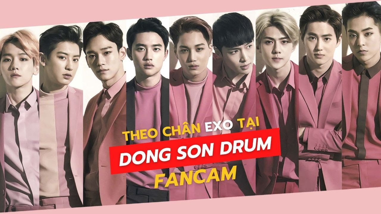 Fancam Exo at DONG SON DRUM RESTAURANT
