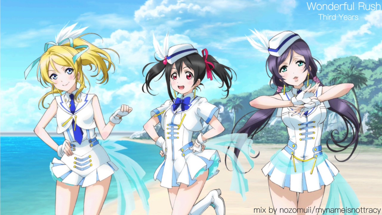 【Love Live!】Wonderful Rush - Third Years Mix