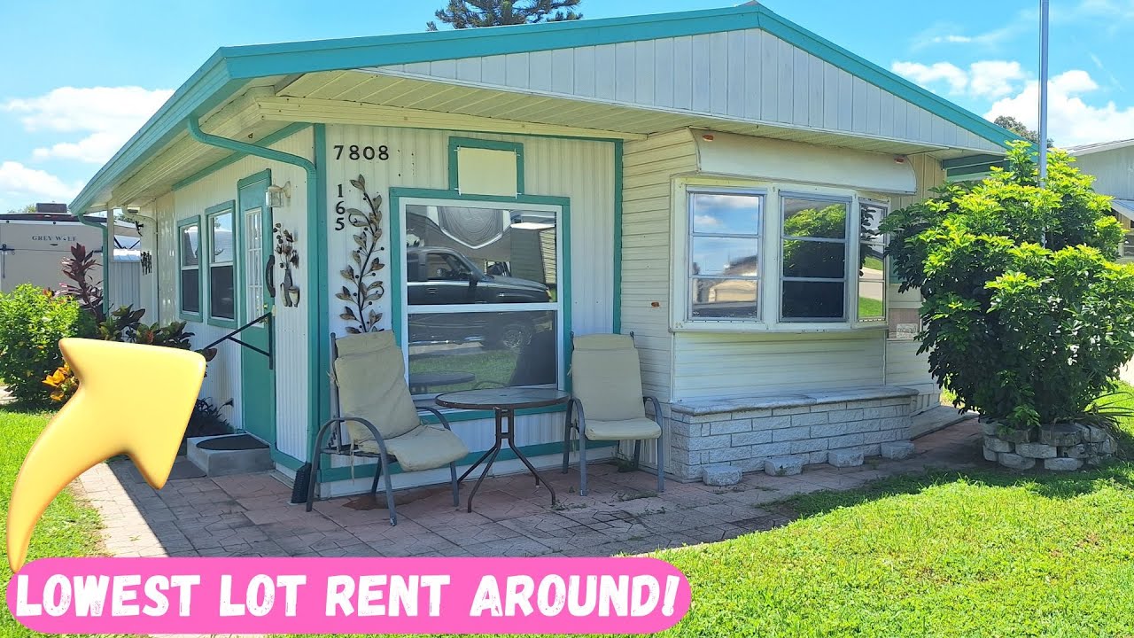 UNDER $20,000 Mobile Home With LOW LOT Rent Under $600 in All Ages Park (Bakers Acres Zephyrhills)!