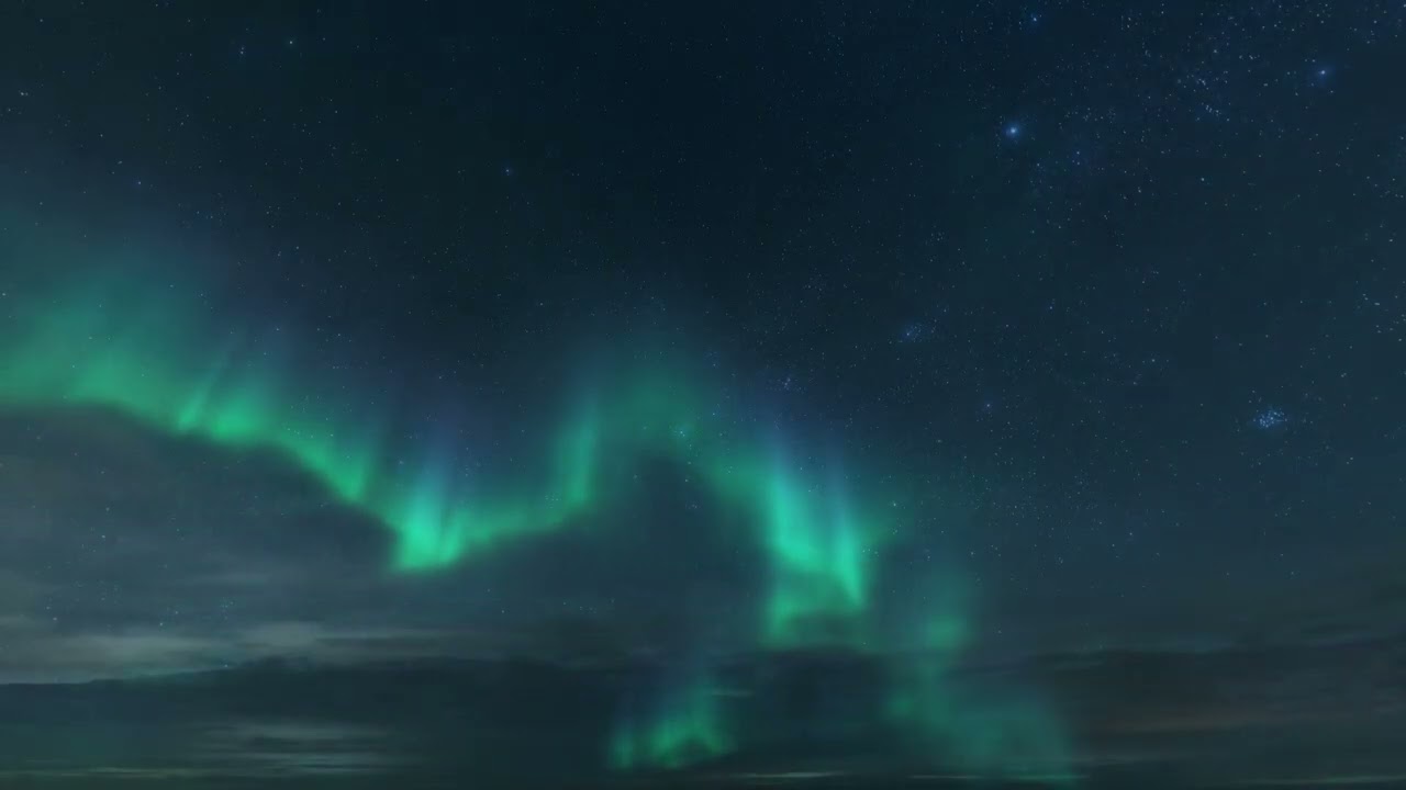 Northern Lights for Deep Sleep | 4 Hours Aurora Borealis Relaxing Ambient Music | Kuzey Işıkları