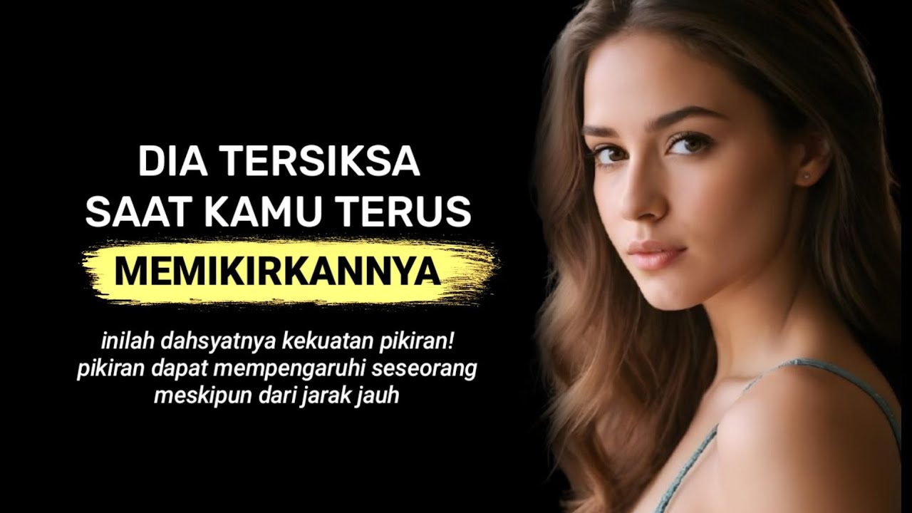 apa yang akan dirasakan seseorang ketika kita terus memikirkannya?