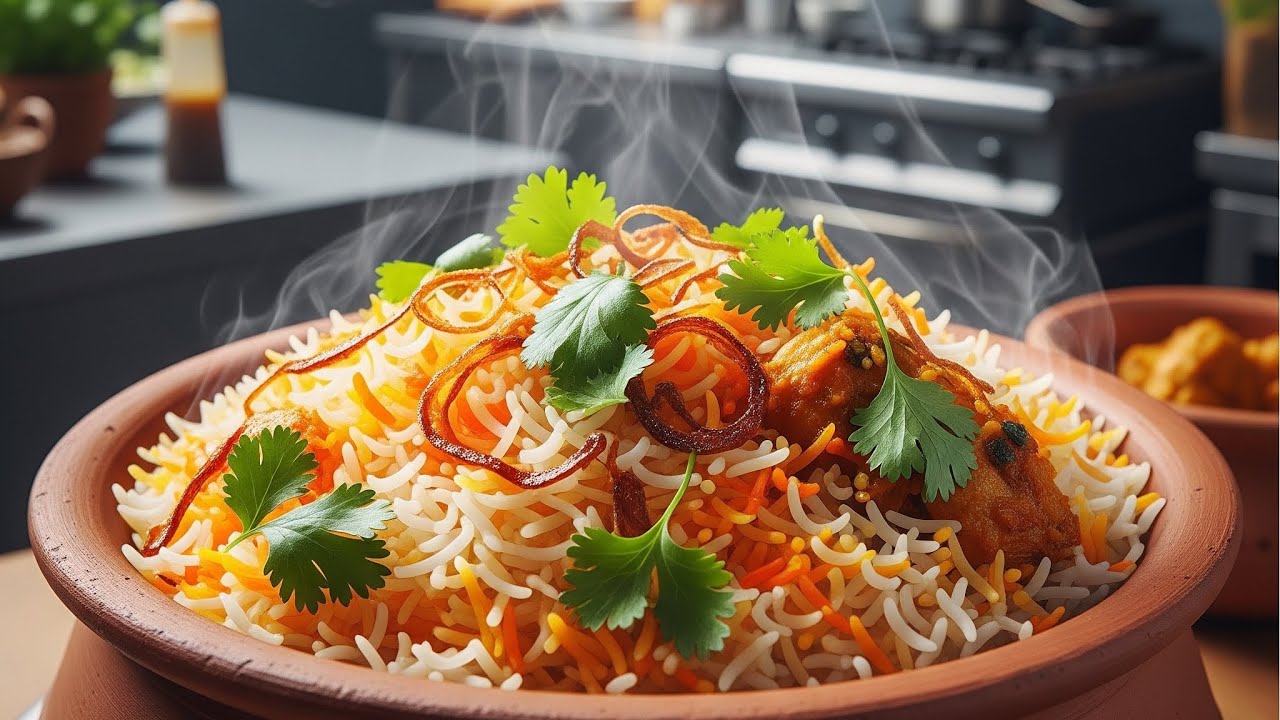 Guntur style chicken dum biriyani 🌶🌶🔥గుంటూరు స్టైల్ లో చికెన్ దమ్ బిర్యానీ